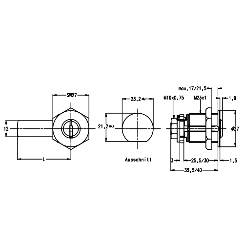KESO 8000Ω2 Basic Double profile cylinder 