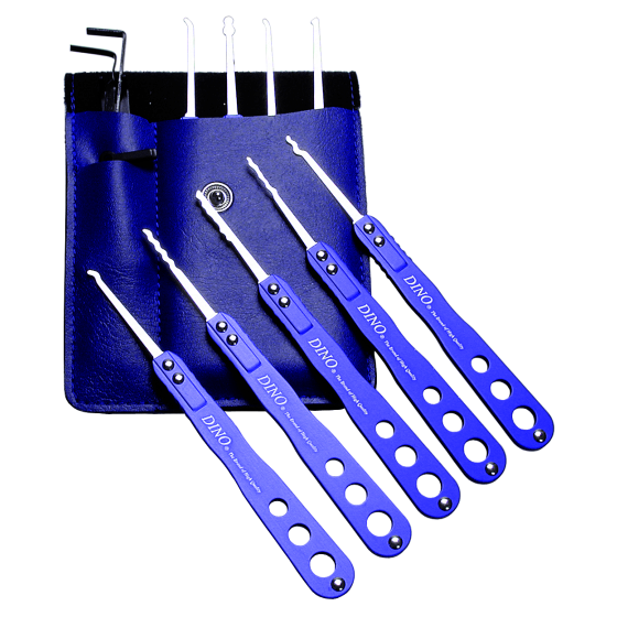 Pick Set "Blue-Stainless 14"