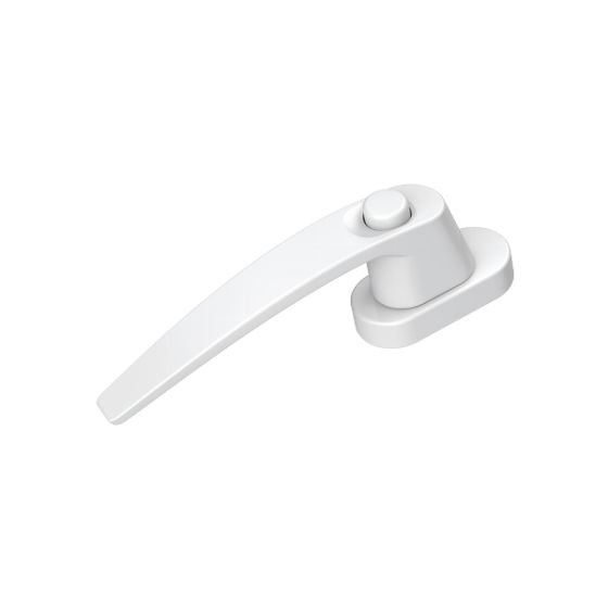 FG 514 window handle with push button safety device