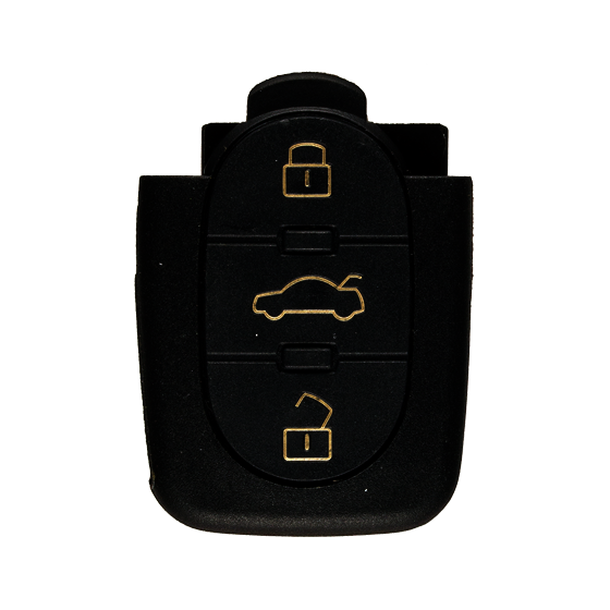 Remote Shell with 3 Buttons for AUDI