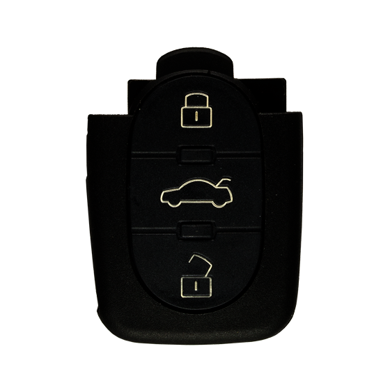 Remote Shell with 3 Buttons for AUDI (2 batteries)