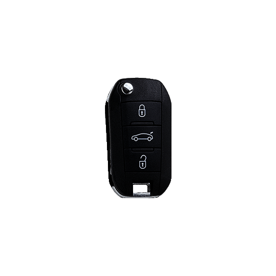 Silca proximity and remote  car key HU83R21 for Peugeot / Citroen