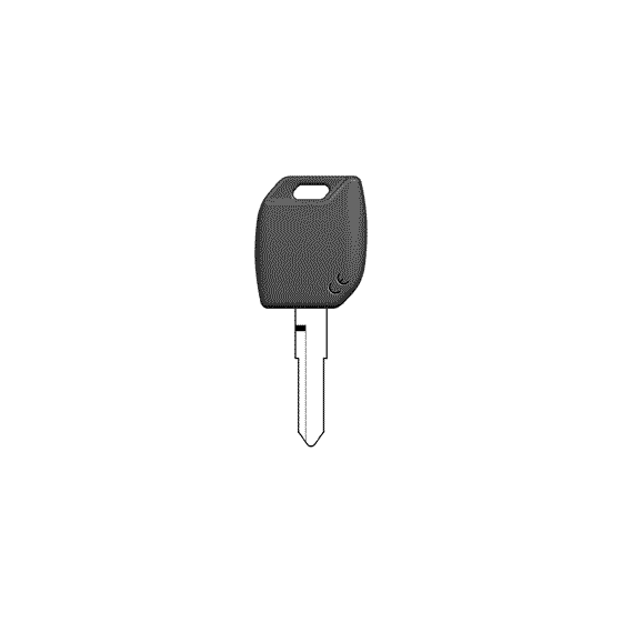 SILCA elektronisches Schlüssel Leergehäuse HU87RMH
