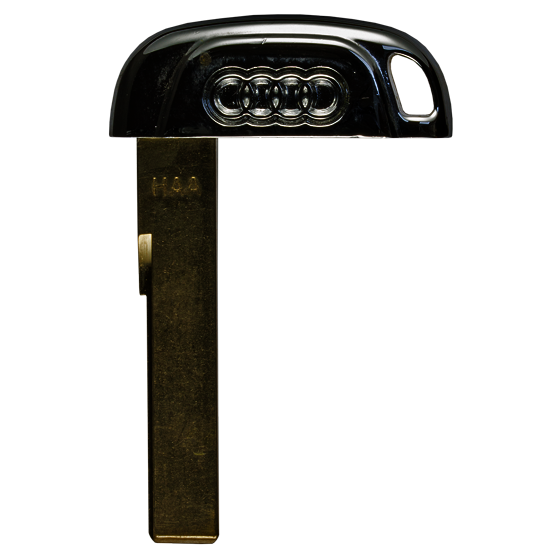 Emergency key for Audi  Key less