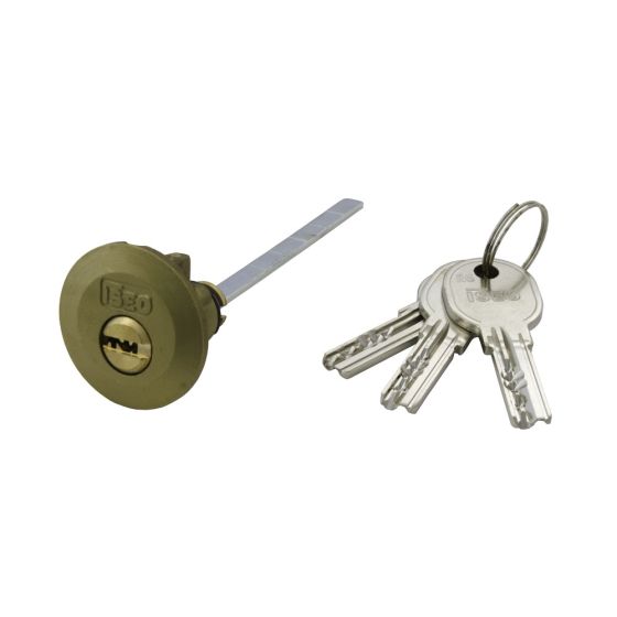 Rim lock ISEO R6 (Reversible- dimple key - system) 