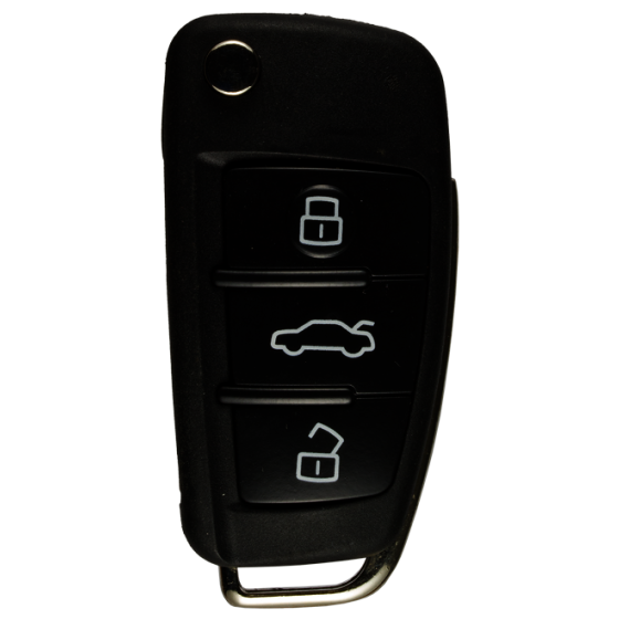 Flip key with Remote (433 Mhz) for Audi