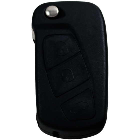 Flip Key 433 MHz with 3 buttons for FIAT Panda