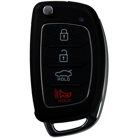 Flip key for Hyundai Sonata TQ8-RKE-4F16 4D60 Transponder
