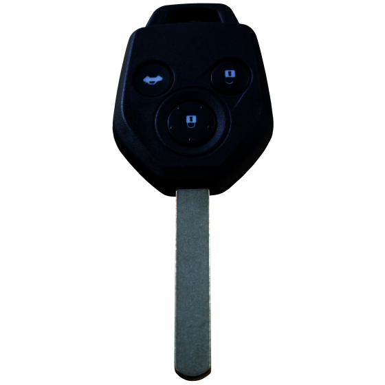 Car key with remote for Subaru 