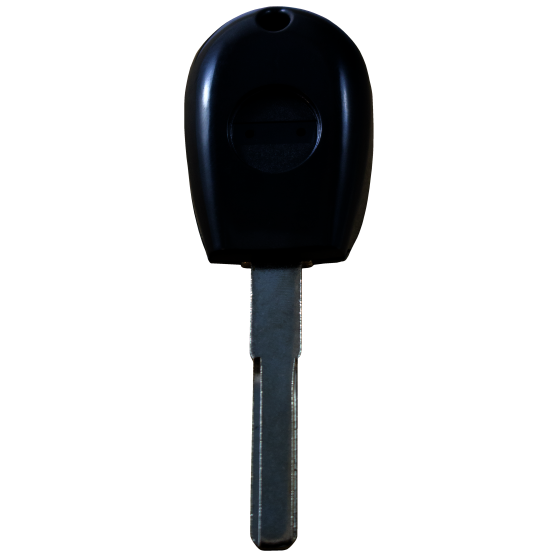 Car key without transponder for ALFA in Black