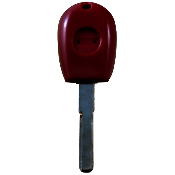 Autoschlüssel ohne Transponder mit SIP6 Profil in rot für Alfa