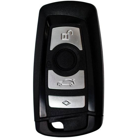 4 button key shell for BMW F series (black)