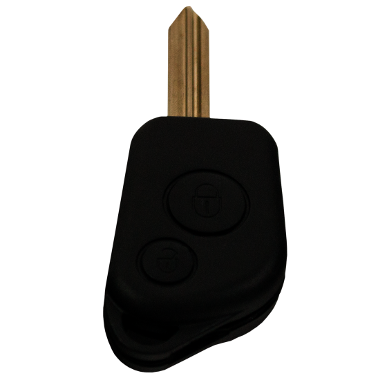 Schlüsselhülle mit 2 Tasten für Citroen mit SX9 Profil