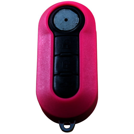flip key shell for FIAT pink version