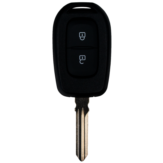 Car key shell with 2 buttons for Renault (HU136 profile)