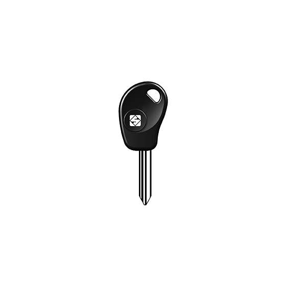 Key with T5 transponder for Citroen / Peugeot