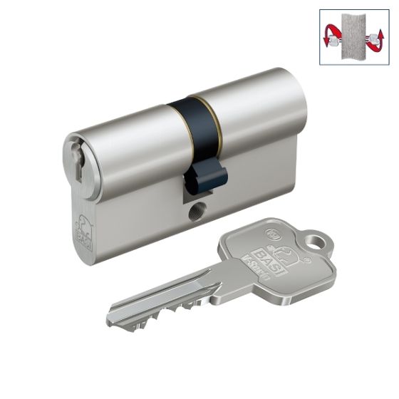 BASI V50 profile short cylinder with emergency and danger function