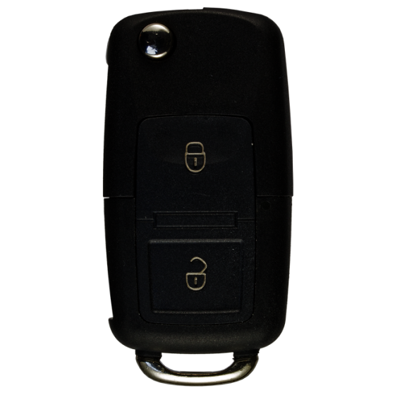 Flip key Shell with 2 Buttons and Head for VW/ SKODA / SEAT