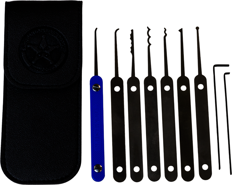 Basic Lock-sport Pick Set - 9 Picks and 2 Wrenches