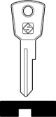 Schlüsselrohling BAB20 für BAB
