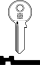 Schlüsselrohling BAI5R für BASI