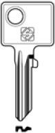 Schlüsselrohling BUR20 - Stahl
