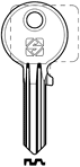 Schlüsselrohling BUR29 - Stahl