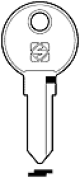 Schlüsselrohling BUR31 - Stahl