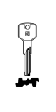 Silca dimple key blank CS181 for CISA (brass)