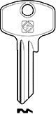 Schlüsselrohling DM119 - Stahl