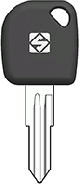 SILCA Autoschlüsselgehäuse DWO6BTE Look-A-Like Key