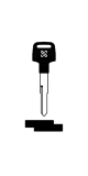 Silca Schlüsselrohling HON72RP für HONDA