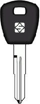 SILCA Autoschlüsselgehäuse HON58RTE Look-A-Like Key