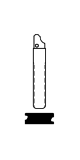 Silca flip key blade HU107T (HU83 profile)