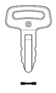 SILCA Schlüssel KUB3 ohne Transponder für KUBOTA