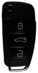 Flip key with Remote (433Mhz) for Audi