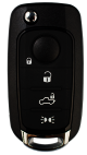Flip Key for Fiat  433 MHz with 4 buttons