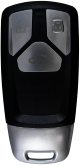 Key shell for AUDI with black back side