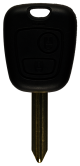 Key shell for Citroen with two buttons and SX9 profil 