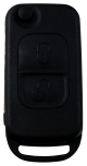 Klappschlüsselhülle für Mercedes Benz Infrarotschlüssel mit zwei Knöpfen (HU39)