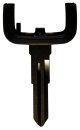 Wide key head for OPEL remote control key (HU46 profile)