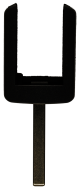 Narrow key head for OPEL remote control key (HU100 profile)