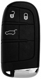Silca remote car key SIP22P36 for FIAT and Jeep