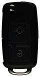 Flip key Shell with 2 Buttons and Head for VW/ SKODA / SEAT