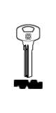 Silca Bohrmulden- / Schlüsselrohling YA104R für YALE in Messing