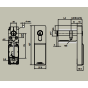 Mechatronikzylinder zu Aufsetz E-Modul Typ 1447 Europrofil