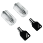 Visible Tubular Cylinder Set (Training Use), Set of 2 cylinders
