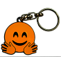 Smiley keychain emoji handy "hug" stable