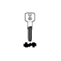 Silca dimple key blank  AB73 - 20 for Abus (brass)