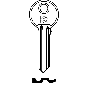 Schlüsselrohling AKR3R für ANKERSLOT, ODA